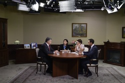 Петро Порошенко і журналісти