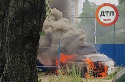 Вибух авто у Києві