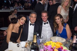 Муж Синди Кроуфорд рассказал, на кого похожи близнецы Джорджа и Амаль Клуни