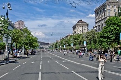 Центральна вулиця столиці перекрита у зв’язку із Днем Конституції