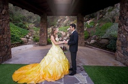 Как в мультфильме: удивительная свадьба в стиле «Красавицы и Чудовища»