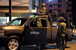 Во время перестрелки были ранены пять офицеров полиции Мексики