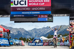  Беломоїна перемогла на шостому етапі Кубка світу з маунтінгбайку