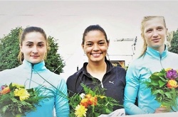 Рекордсменка України Килипко потрапила в трійку призерів на міжнародному турнірі в Угорщині