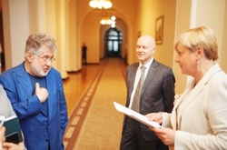 Колишній власник Приватбанку Ігор Коломойський і екс-глава Нацбанку Валерія Гонтарева