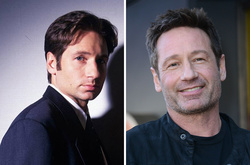  Дэвид Духовны в роли Фокса Малдера, сериал &laquo;Секретные материалы&raquo;. Актеру 56 лет. 