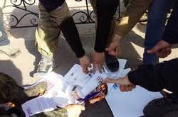 Під час нападу радикалів на волонтерів поліція Конотопа не діяла