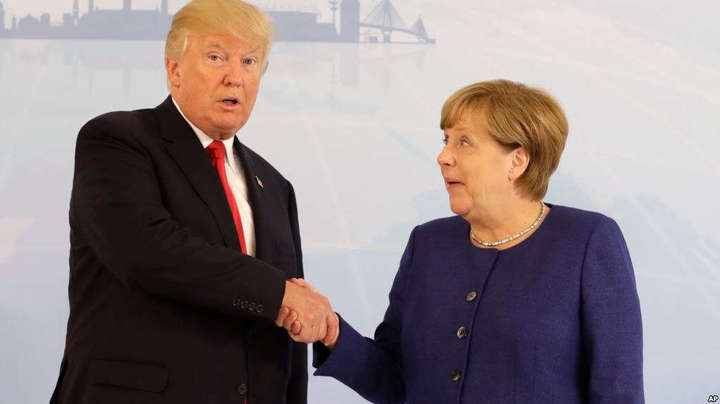 Меркель і Трамп обговорили ситуацію на Донбасі
