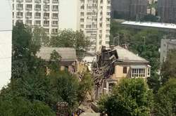 Оприлюднені нові фото вибуху будинку у Києві