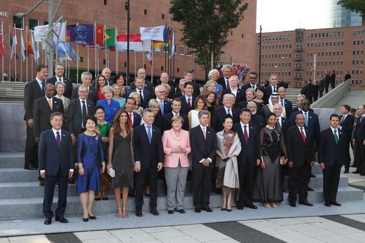 Велика двадцятка ухвалила фінальну декларацію саміту у Гамбурзі