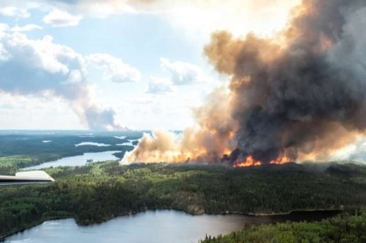 У Канаді палають ліси: зафіксовано майже 200 пожеж