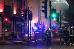 Робота пожежників на лондонському ринку