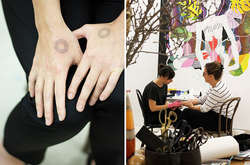 Минималистские татуировки в обмен на еду, уроки или книги от украинки Станиславы Пинчук