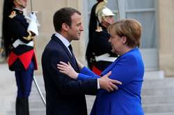 Еммануель Макрон і Ангела Меркель у Парижі&nbsp;