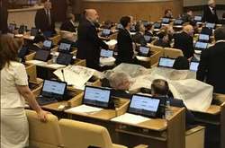 У Держдумі Росії протік дах, депутатів достроково розпустили