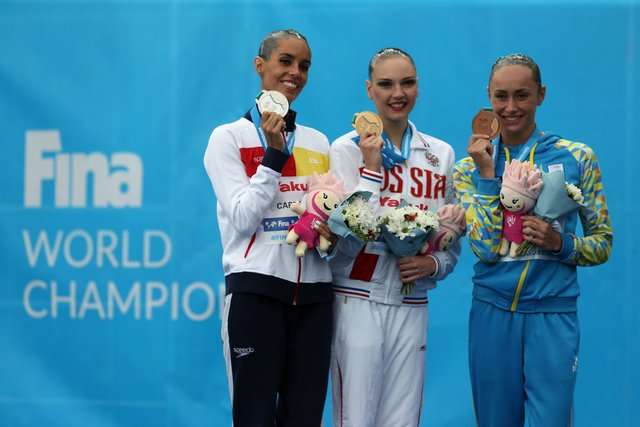 Українка  Волошина виграла «бронзу» чемпіонату світу в синхронному плаванні