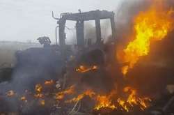 Вибух у полі (ілюстративне фото)