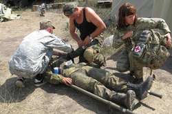 Поранений військовий в зоні АТО