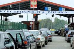 Черги на українсько-польському кордоні