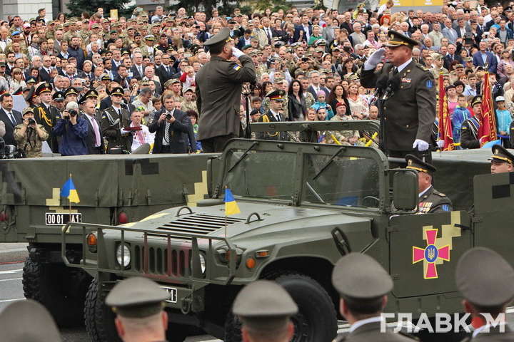 На День Незалежності у Києві відбудеться військовий парад