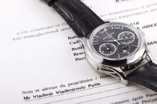 Таємний покупець заплатив 1 млн євро за «годинник Путіна»