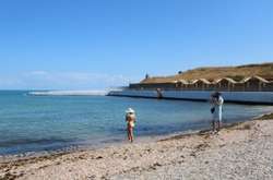 Пляж «Сонячний» у Севастополі, 16 липня 2017 року