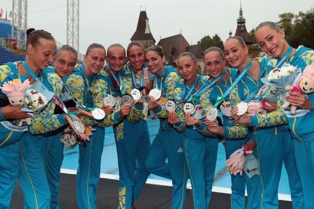 Українські синхроністки вперше завоювали срібло Чемпіонату світу з водних видів спорту 