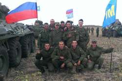 Російські військові на Донбасі