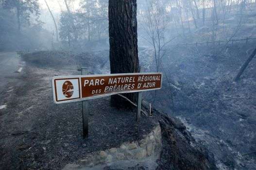 Лісові пожежі охопили французьку Рив'єру та Корсику 
