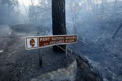 Лісові пожежі охопили французьку Рив'єру та Корсику 