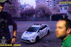 В Ивано-Франковске пьяный депутат «наехал» на полицию