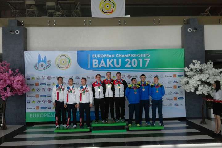 Українські стрільці здобули ще чотири медалі на ЧЄ в Баку