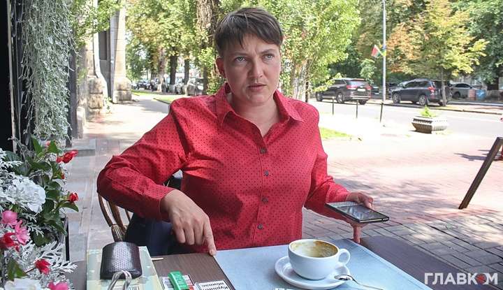 Савченко про Саакашвілі: Я б ніколи не пішла зі своєї країни, не відмовилася б від її громадянства
