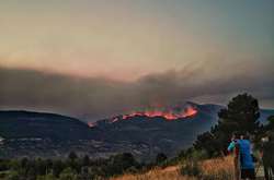 В гасінні пожежі задіяні понад 150 пожежників