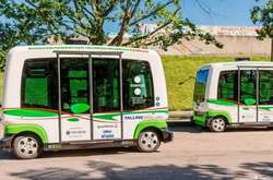 Вулицями Таллінна почали курсувати безпілотні автобуси