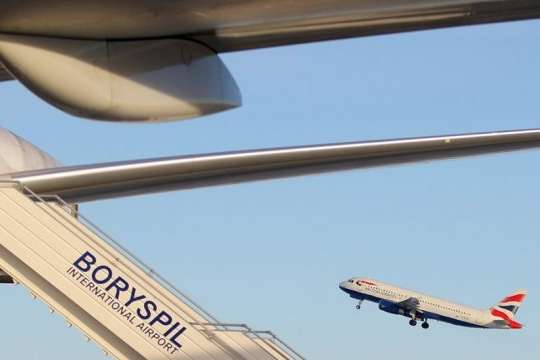 Аэропорт «Борисполь» назвал самые пунктуальные авиакомпании