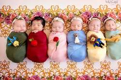 Сказка наяву: новорожденные малышки в образах Диснеевских принцесс покорили сеть