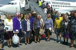 Звезды безвиза: фотография украинских бабушек в аэропорту «Борисполь» взорвала сеть