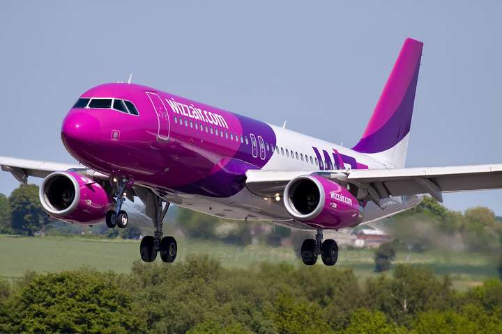 Wizz Air запускає нові рейси з Києва до Польщі