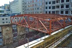 Як ремонтують столичний Будинок профспілок. Фото з даху