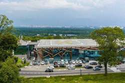 Вертолітний майданчик Януковича на Парковій дорозі в Києві