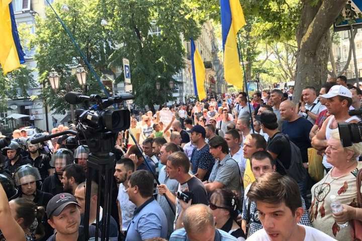 ЗМІ: В Одесі протестували проти забудови Kadorr-group