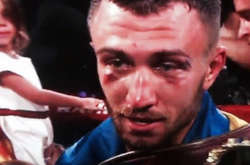 Ломаченку не подобається його побите обличчя