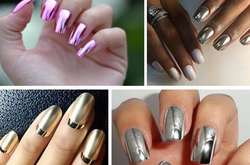 Зеркальные ногти: 20 лучших идей для модного маникюра