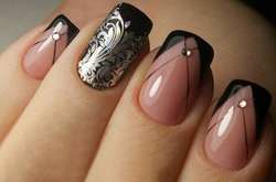 Французский маникюр для любительниц нестандартных идей