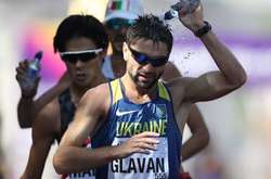 Ігор Главан з «дерев'яною медаллю» в ходьбі на 50 км на ЧС в Лондоні