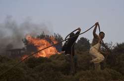 Через пожежі на грецькому острові Закінтос оголошено надзвичайний стан 