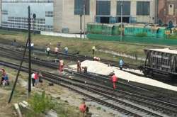 У Запорізькій області поїзд зійшов з рейок