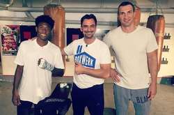 Володимир Кличко дав боксерський майстер-клас гравцю «Баварії» 