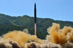 Запуск МБР Hwasong-14